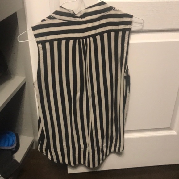 Ladies striped Zara blouse - Picture 3 of 3